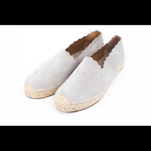 Chloe light blue suede espadrilles 38
